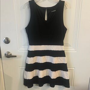 Express Striped Mini Dress
